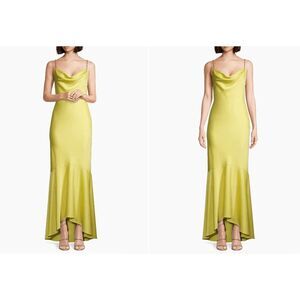Liv Foster High-Low Satin Gown Size US 12 $295